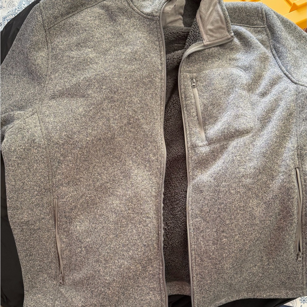 SMITH Men's Heather Gray Lightweight Jacket